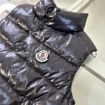 Moncler Enfant Tib Down Vest In Black