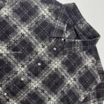 Monogram Cross Patch Flannel Shirt – Sh535