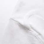 Monogram Short-Sleeved Cotton Crewneck In White 1Aiwfu