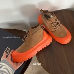 Neumel Weather Hybrid Boots In Brown And Orange