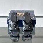 Oasis Mules Black Calfskin Monogram Eclipse 1Acrpd