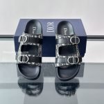 Aqua Sandals Beige And Black Oblique Jacquard – Cd511
