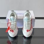Odsy-2000 Sneakers In White And Red – Ow91