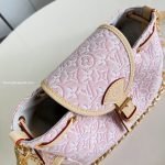 Odyssee Pm Bag Monogram Embleme Rose Ruban Jacquard Textile M29974