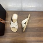 Panarea Leather Sandals In Grey – Zns5