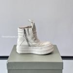 Rick Owens Mega Bumper Sneakers In White – Ro39