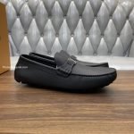 Silverstone Moccasins Black Grained Calf Leather 1Ahrmkv