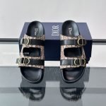 Aqua Sandals Brown Oblique Jacquard – Cd513
