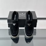 Suede Loafers In Black – Pd295