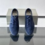 Suede Sneakers In Blue