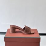 Summer Charms Sandals Colour Vicuna Cotton