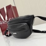 Tag Medium Crossbody Bag In Black