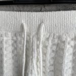 Tennis Boucle Shorts In White