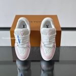 Trainer Sneakers Pink Textured Calfskin 1Akcie