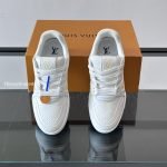 Trainer Sneakers White Grained Calf Leather 1Ajs64