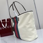 Tribeca Large Tote Bag With Charm Natural Washed Canvas