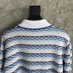 Tuck Stitch Long Sleeve Polo Shirt – Sk809