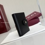 Bi-Colour GG Marmont Card Case Black Leather