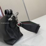 Brera Small Crossbody Bag Black Leather