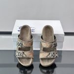 Check Suede Urchin Sandals – Bbrs8