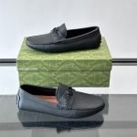 Havel Interlocking G Loafers In Black – Gc565