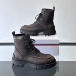 Heavea City Leather Boots In Brown – Mc40