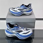 Jet Sneakers In White And Blue – Bb331