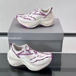Jet Sneakers In White And Purple – Bb328