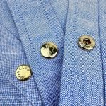 Logo Cotton Shirt In Blue – Sh457