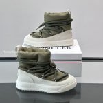 Altive Mid Snow Boots In Sage Green – Mc36