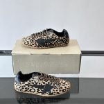Marathon Speed Leopard Trainers In Brown – Ggdb63