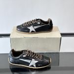 Marathon Speed Suede Star Trainers In Black – Ggdb62