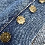 Anagram Baggy Denim Pants In Blue