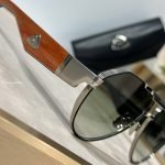 Maybach The King Iii Sunglasses In Silver And Brown – Sg261