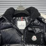 Moncler Enfant Yule Hooded Down Jacket In Black