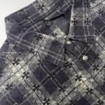 Monogram Cross Patch Flannel Shirt – Sh535