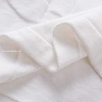 Monogram Short-Sleeved Cotton Crewneck In White 1Aiwfu