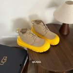 Neumel Weather Hybrid Boots In Brown And Yellow