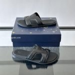 Oasis Mules Black Taiga Leather 1Ahscv
