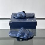 Oasis Mules Blue Taiga Leather 1Ahscf
