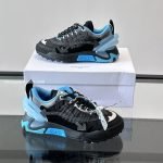 Odsy-2000 Sneakers In Black And Blue – Ow92