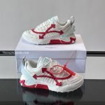 Odsy-2000 Sneakers In White And Red – Ow91
