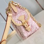 Odyssee Pm Bag Monogram Embleme Rose Ruban Jacquard Textile M29974
