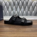 Aqua Sandals Black Oblique Jacquard – Cds44