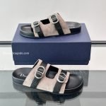 Aqua Sandals Black Suede Calfskin – Cd508