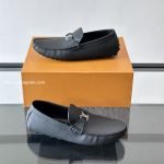 Silverstone Moccasin Black Grained Calf Leather 1Ahrm0