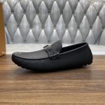 Silverstone Moccasins Black Grained Calf Leather 1Ahrmkv