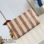 Speedy P9 Bandouliere 20 Bag Camel Washed Stripes Calfskin Leather M27980