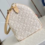 Speedy Soft 30 Bag Monogram Embleme Peuplier Jacquard Textile M28479