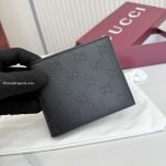 Aria Bi-Fold Wallet Black GG Leather